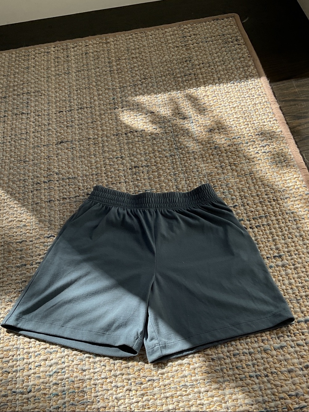 GAP Boys Elastic-Waist Athletic Shorts - Charcoal Gray